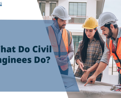 What do civil engineers do